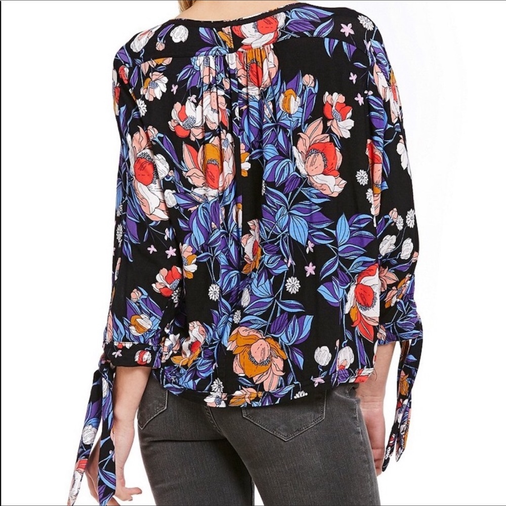 Free People Floral Keepin’ On Top Dolman Sleeve - Picture 11 of 16